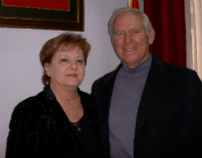 2009 Sister City Chairman, George Lilly, meets with Mayor Marija Ćatović.