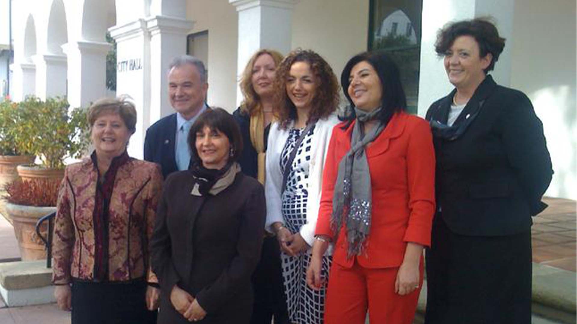February 2010 Kotor’s Mayor Marija Ćatović and delegation visit Santa Barbara.